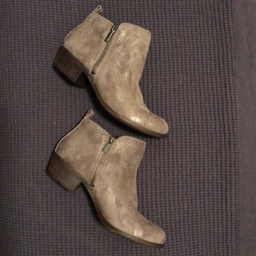 COPY - Gray Booties- lucky brand BASEL